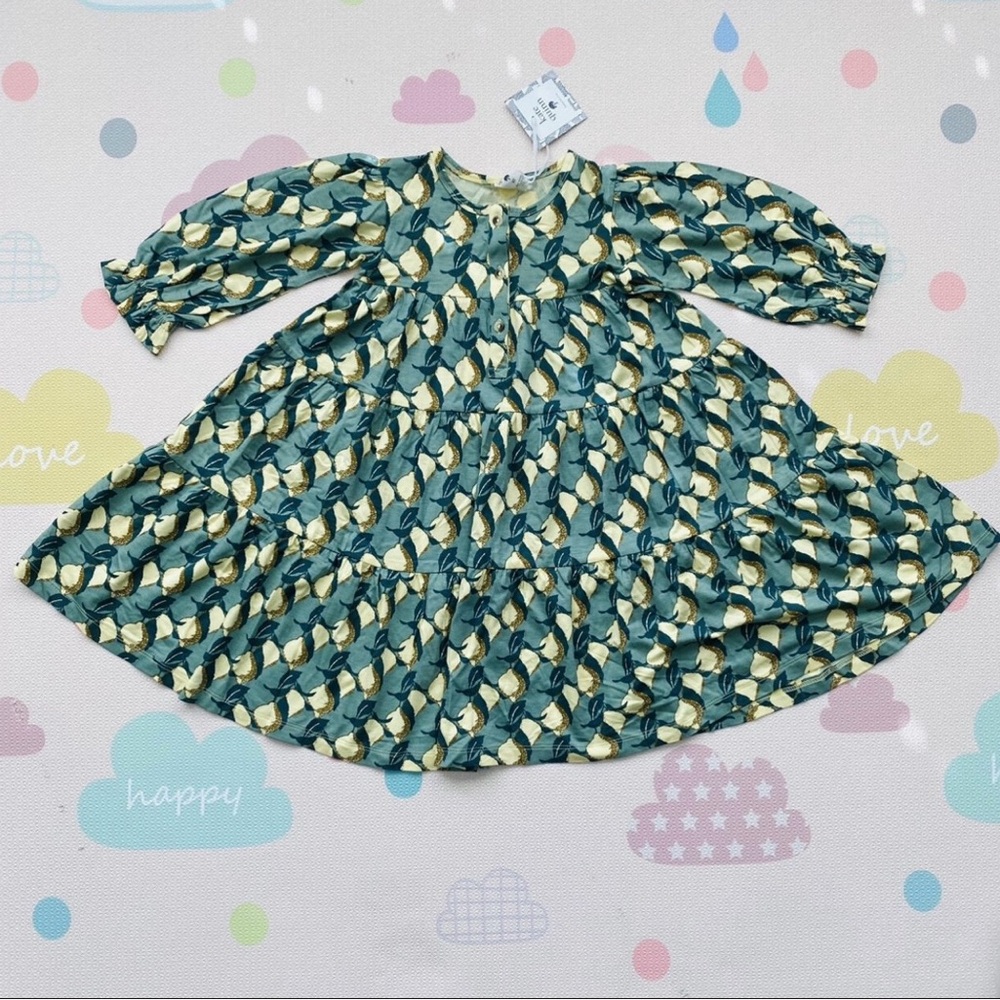 Kate Quinn Sea Pine Lemons Prairie Dress